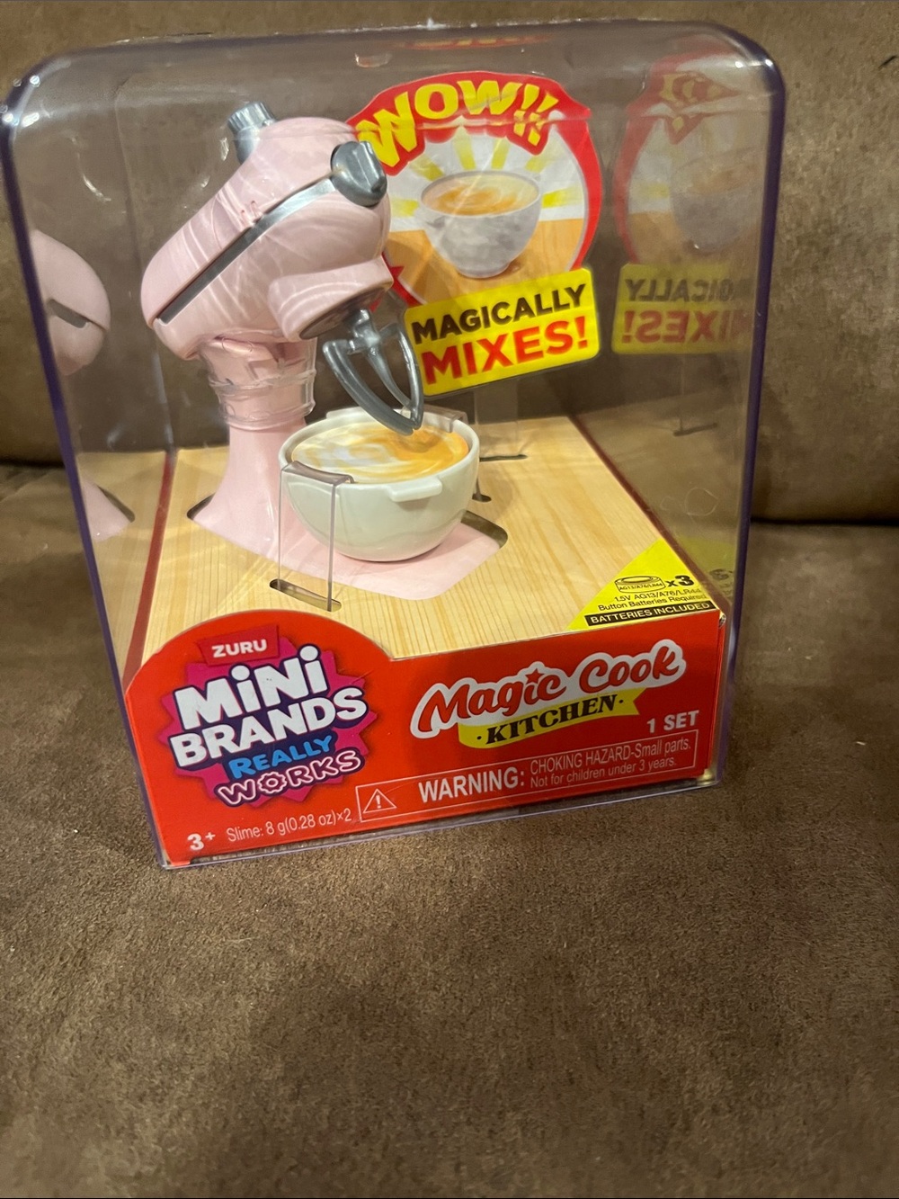 Mini Brands Magic Cook Kitchen Pink Mixer Toy